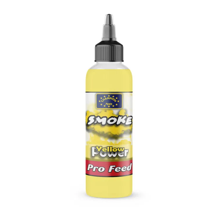 CHAMPION FEED Appâts / Amorces-Additif Liquide Smoke 125ml Yellow Power