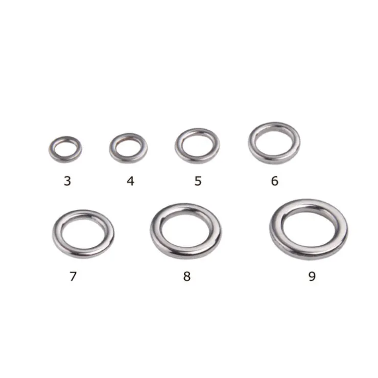 BKK Montages / Hameçons-Anneaux Soudés Solid Ring