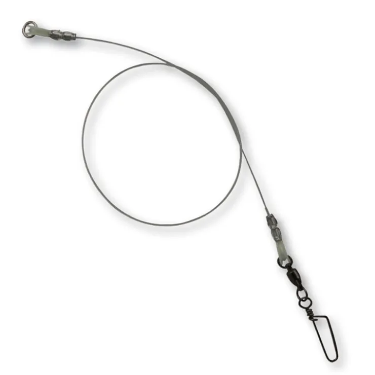MADCAT Acc. Montage / Hameçons-Bas de ligne monté silure spin leader 50cm