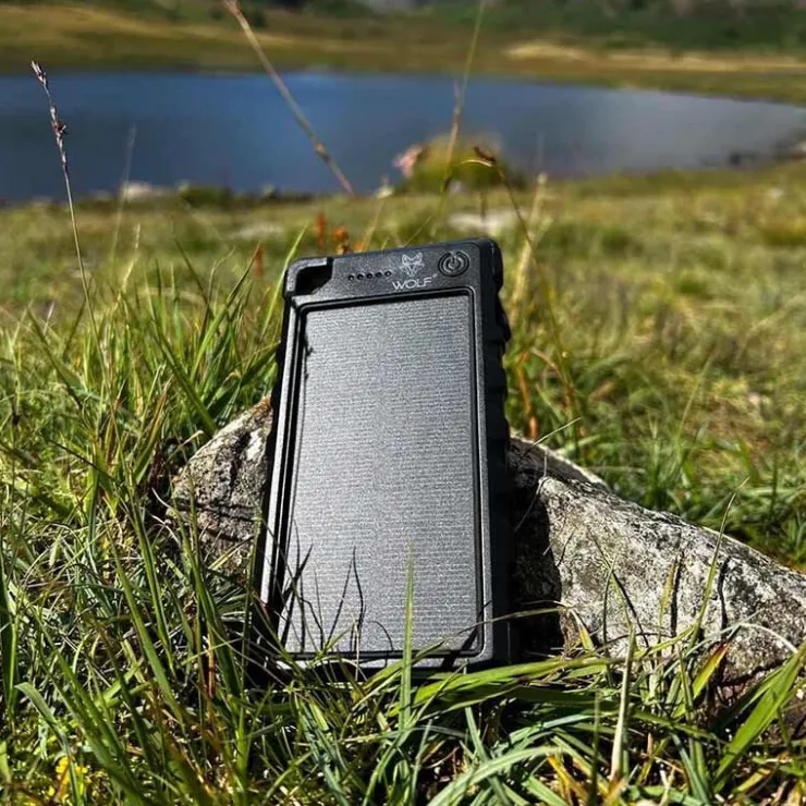 WOLF Bivouac/Confort-Batterie externe SPB-10 Powerbank Black Edition
