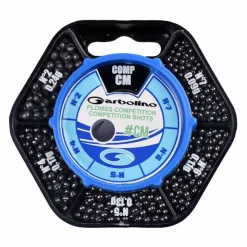GARBOLINO Plombs-Boite distributrice plombs ronds anglaise compet 5 cases  