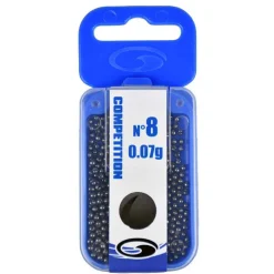 GARBOLINO Plombs-Boite individuelle plombs ronds compétition Chevrotines  