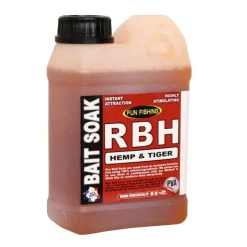 FUN FISHING Appâts Et Fabrication-Booster carpe bait soak system hemp et tiger 1l
