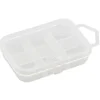 PLASTILYS Bagagerie, Rangement, Transport|Bagagerie Et Rangement-Boîte à accessoires boite 6 cases 9.1 x 6.6 x 2.2cm