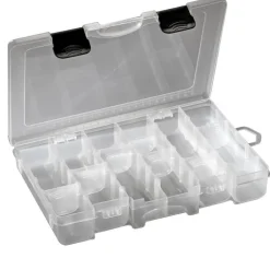 PLASTILYS Bagagerie Et Rangement-Boîte à leurres carnassier compartimentée 27x17x4,3cm