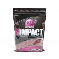 MAINLINE Appâts Et Fabrication-Bouillettes carpe high impact boilie spiced crab 1kg