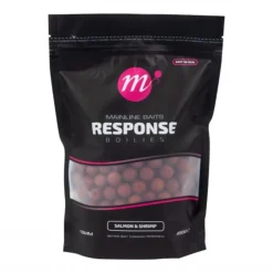 MAINLINE Appâts Et Fabrication-Bouillettes Response Salmon & Shrimp 15 mm 450 g