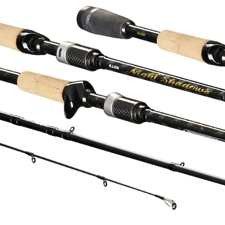 ILLEX Cannes-Canne Casting Night Shadows B 190 M-MH Vertical Game 1.91m, 7-28g