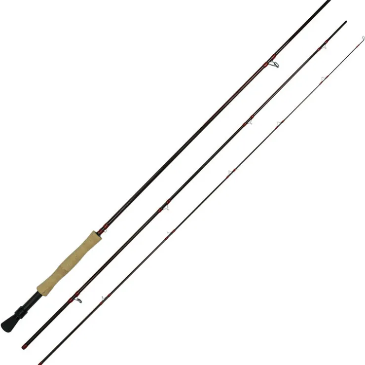 SILVER STONE Cannes-Canne mouche silverstone redwave 10' soie 7-8 (3 brins)