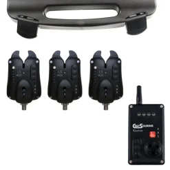 CARPSOUNDER Détection-Coffret détecteurs carpe set 3 roc xrs avec centrale