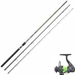 GARBOLINO Packs & Ensembles-Ensemble Canne Safari Trout Lake 3.60 m + Moulinet Safari Trout Spin FD
