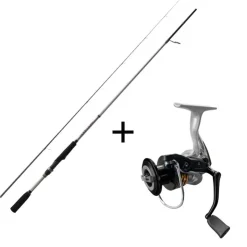 MAJOR CRAFT Packs Et Ensembles-Ensemble Spinning Kahory Combo Canne 762m+ 2.29m, 7-35g + Moulinet KRS3000