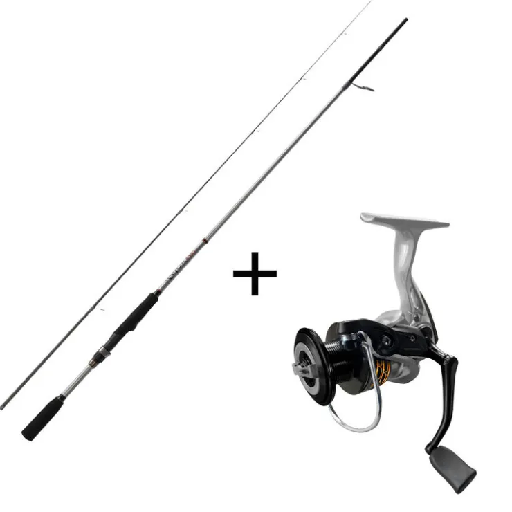 MAJOR CRAFT Packs Et Ensembles-Ensemble Spinning Kahory Combo Canne 762m+ 2.29m, 7-35g + Moulinet KRS3000