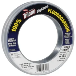 BERKLEY Pêche Du Thon|Montages / Hameçons-Fil fluorocarbone leader clear 68m ou 90m
