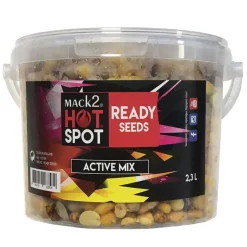 MACK2 Découverte Pêche À La Carpe|Appâts Et Fabrication-Graine cuite carpe ready made active mix 2.3l