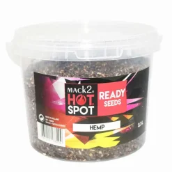 MACK2 Découverte Pêche À La Carpe|Appâts Et Fabrication-Graine cuite carpe ready made hemp 2.3l