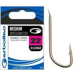 GARBOLINO Hameçons-Hameçon non monté medium speed match 2120bz (x15)