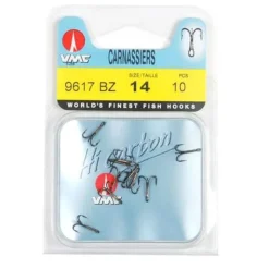 VMC Lignes Et Accessoires De Montage|Hameçons Et Montages-Hameçon triple carnassier 9617bz (x10)
