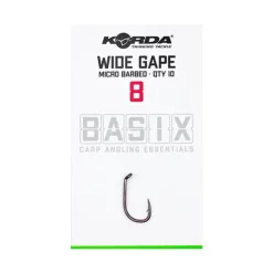 KORDA Découverte Pêche À La Carpe|Acc.Montages/Hameçons-Hameçons basix wide gape (x10)