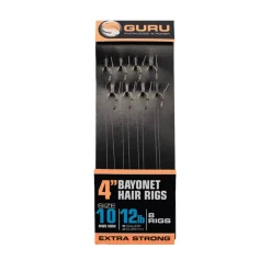 GURU Hameçons / Bas De Ligne Feeder-Hameçons montés coup bayonets ready rig 10cm (x8)