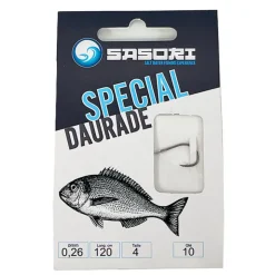 SASORI Surfcasting|Montages / Hameçons-Hameçons Montés Special Daurade 120cm (x10)