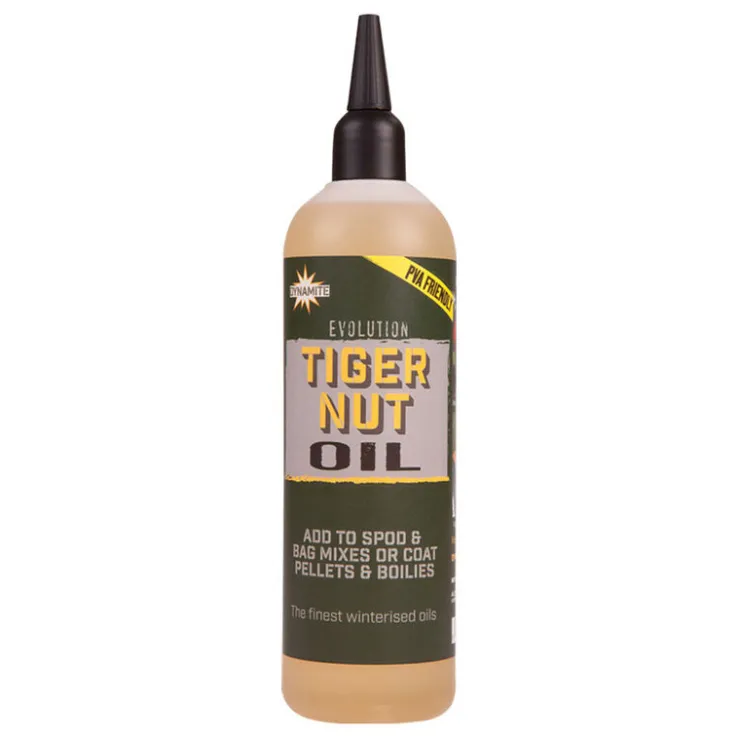 DYNAMITE BAITS Appâts Et Fabrication-Huile carpe evolution oil monster tiger nut 300ml