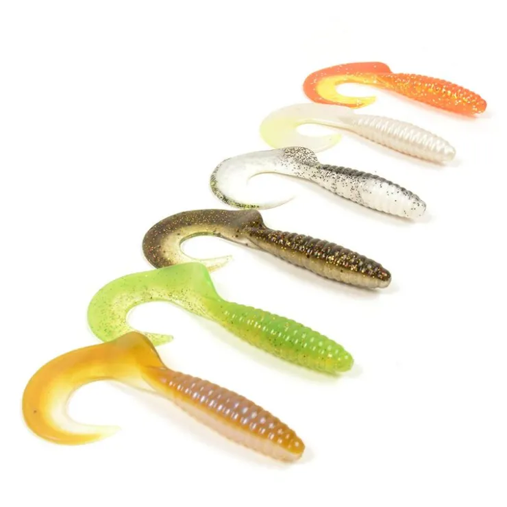 BZONE Découverte Pêche Du Carnassier|Leurres-Leurre Souple Grub STK Grub 8.5cm (x6)