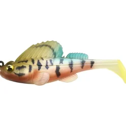 MEGABASS Leurres-Leurre Souple Shad Dark Sleeper 9.5cm, 21g
