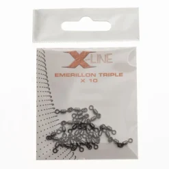 X-LINE Lignes Et Accessoires De Montage-Émerillon triple carnassier (x10)