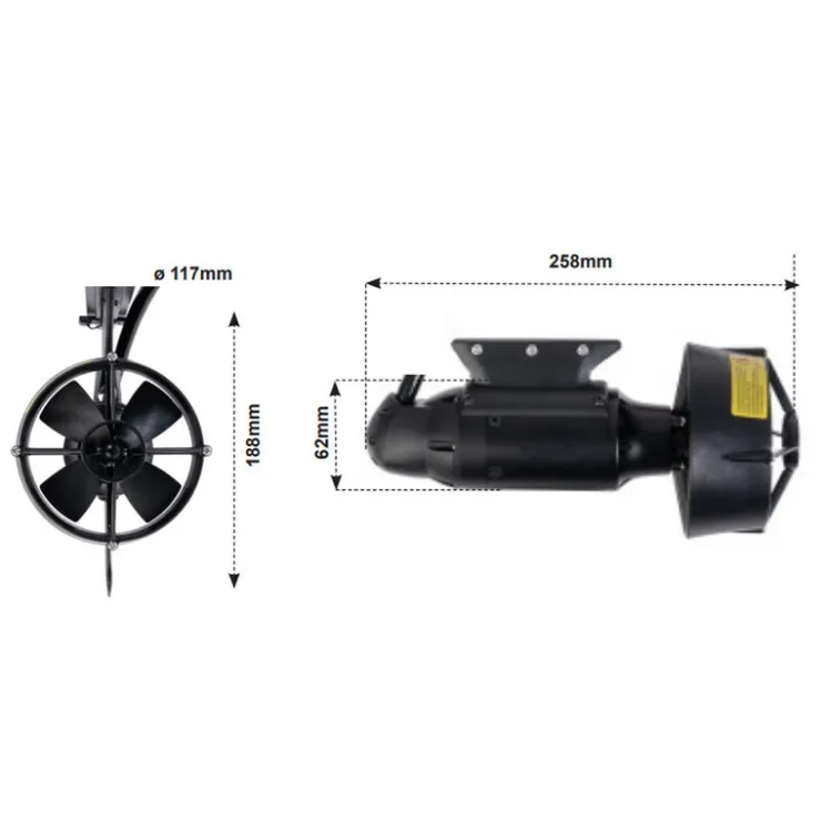 FRAZER Float Tubes-Moteur Float Tube FT Motor