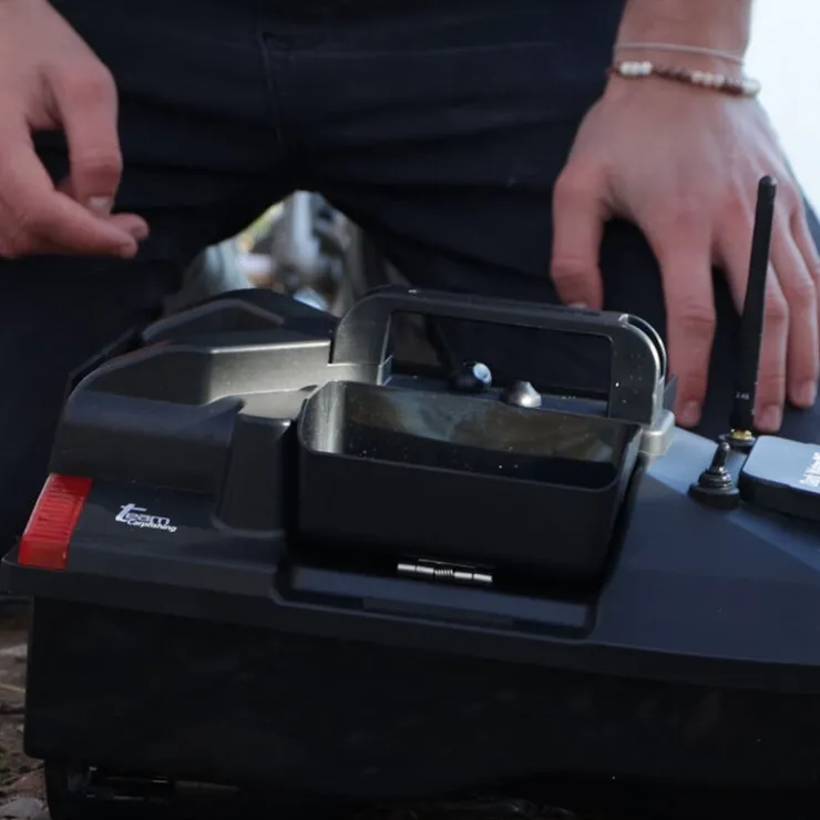 TEAM CARPFISHING Packs-Pack Dark Water NG Boat + Batterie 12000 mAh + SAC