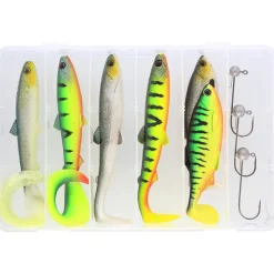 WESTIN Leurres|Packs Et Ensembles-Pack Leurres Souples Pike Box Cast & Jig (x10)