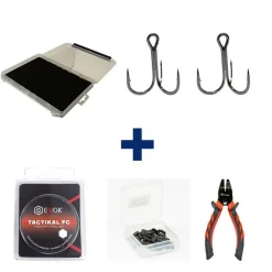 PACIFIC PECHE Packs Et Ensembles-Pack Montage Stingers Vertical M (leurres 12,5 -15 cm)