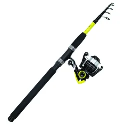 PACIFICPECHE Découverte Pêche Du Carnassier|Packs Et Ensembles-Pack Prêt à Pêcher Brochet Bzone Striker Telespin 240MH 10-40g + Moulinet + Nylon + Leurres + Boites