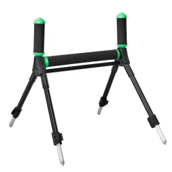 SENSAS Supports De Cannes-Rouleau à déboiter black simple 30cm