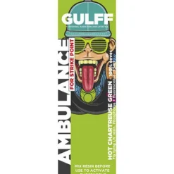GULFF Fly Tying-Résine uv ambulance 15 ml (coloris intenses)