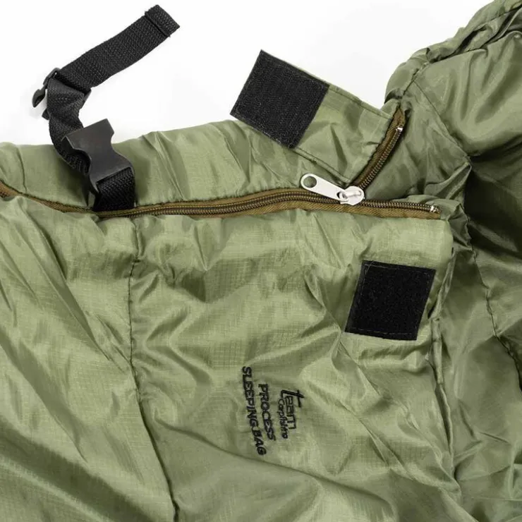 TEAM CARPFISHING Bivouac / Confort|Découverte Pêche À La Carpe-Sac de couchage carpe process sleeping bag