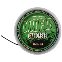 MADCAT Acc. Montage / Hameçons|Filaments-Tresse à bas de ligne silure cat cable 1.35mm 160kg 10m