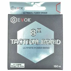EVOK Tresses, Nylons, Fluorocarbones|Tresses, Nylons, Fluorocarbones-Tresse Tactikal Braid 8x Jaune 150m