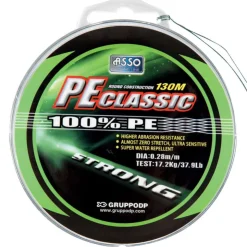 ASSO Tresses, Nylons, Fluorocarbones-Tresse Mer Pe Classic - 130m