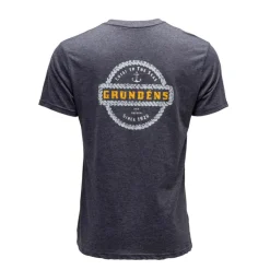 GRUNDENS Vêtements-T-shirt Rope Knot SS T-shirt Heather Charcoal