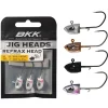 BKK Têtes Plombées-Tête Plombée Refrax Jig 3.5g taille #5/0 (x3)