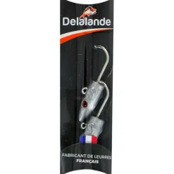 DELALANDE Pêche Du Thon|Leurres-Têtes plombées EXO D1 Finesse (2 par pochette)